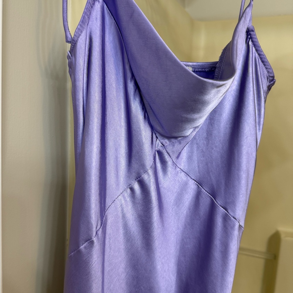 Hello Molly Lavender Midi Dress - Picture 9 of 12